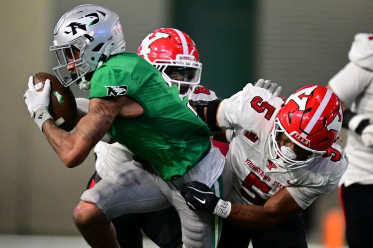 YSU unable to dig out of early hole in 35-17 loss at No. 13 North Dakota